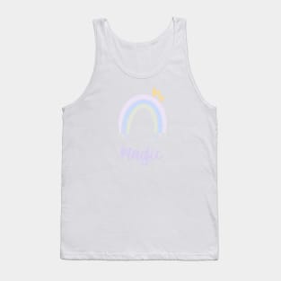 Magic rainbow, little rainbow unicorn, baby shower, unicorn party Tank Top